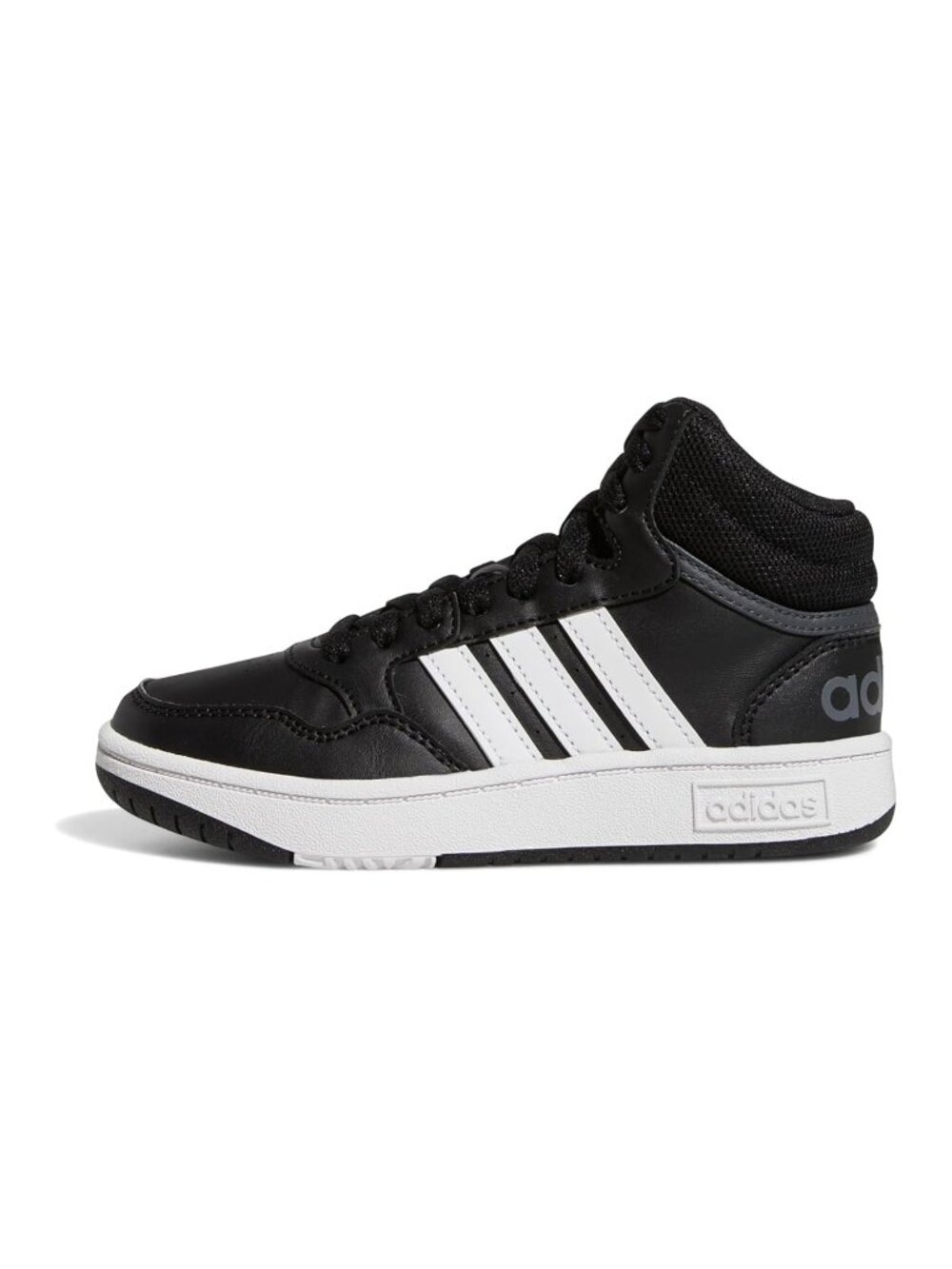 Adidas Hoops 3.0 Mid Black/White/Grey Basketball
